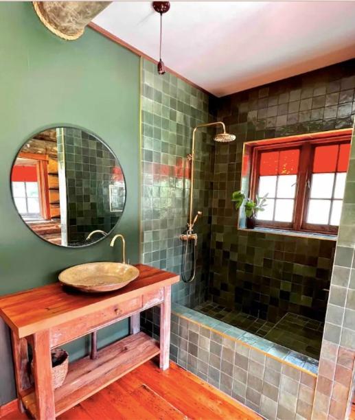 Coromandel Secluded Log Cabin Retreat Hikuai Bagian luar foto