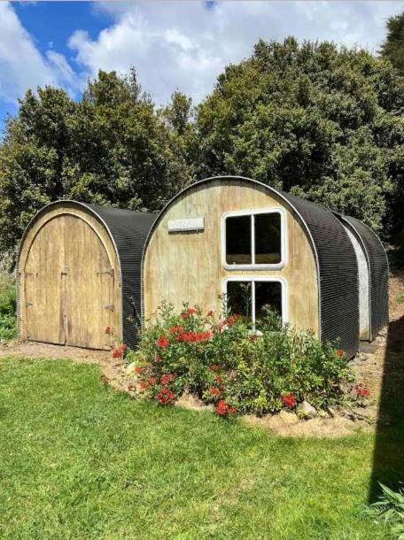 Coromandel Secluded Log Cabin Retreat Hikuai Bagian luar foto